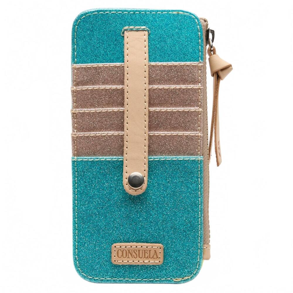 NEW CONSUELA women's lumi card organizer in lumi